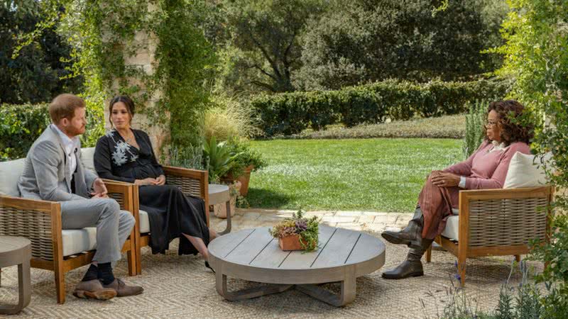 A dupla durante a entrevista - Getty Images