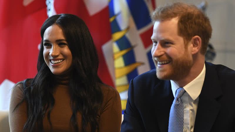 Fotografia de Meghan Markle e Harry - Getty Images