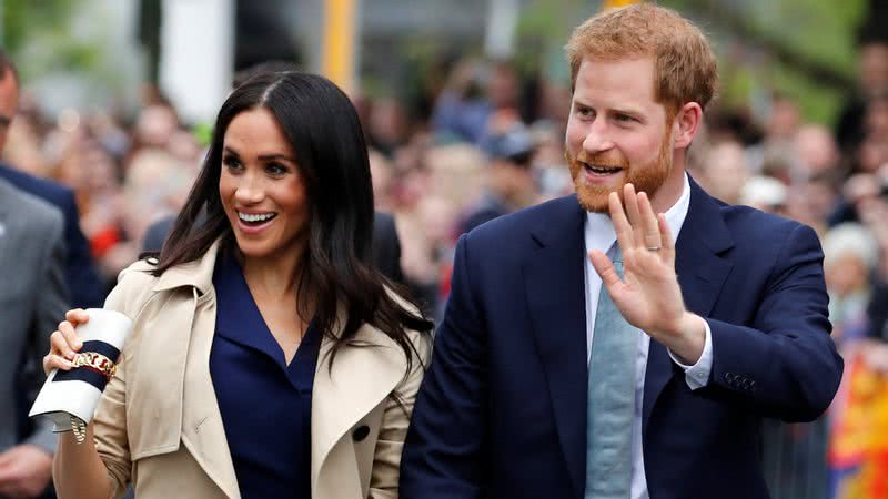 Meghan Markle e príncipe Harry, membros que renunciaram à Família Real Britânica - Getty Images