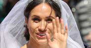 Meghan Markle, em seu casamento no ano de 2018 - Getty Images