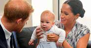 Harry, Archie e Meghan - Getty Images