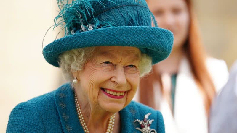 Rainha Elizabeth II visita a Catedral de Manchester em julho de 2021 - Getty Images