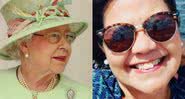 Montagem com fotografia da rainha Elizabeth II e da brasileira Margarette Mattos - Getty Images/ Divulgação/Instagram/@margarettemattos