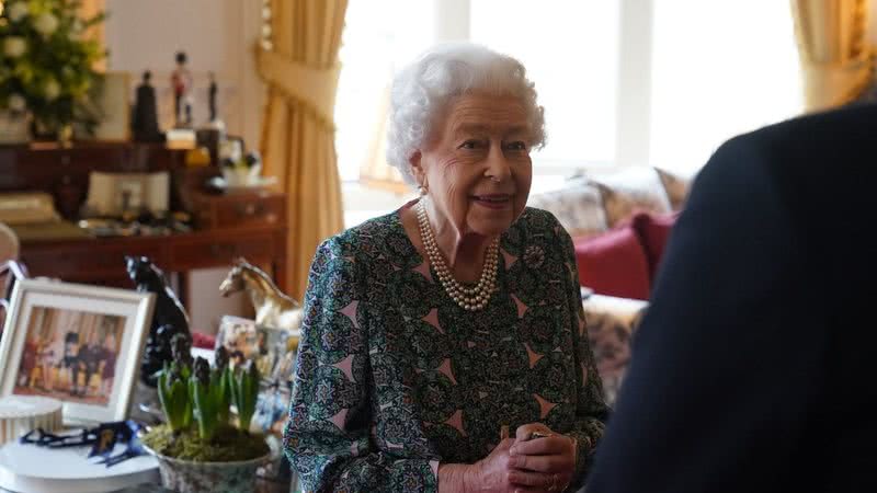 Rainha Elizabeth II em 16 de fevereiro de 2022 - Getty Images