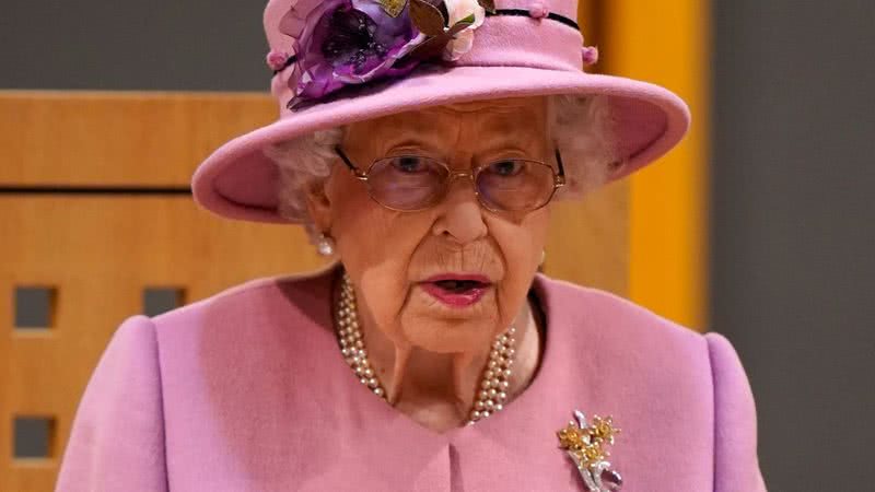 Elizabeth II na abertura do parlamento galês - Getty Images