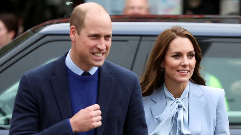 Imagem de Príncipe William e Kate Middleton juntos - Getty Images