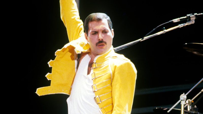 Freddie Mercury, vocalista da banda britânica Queen - Getty Images