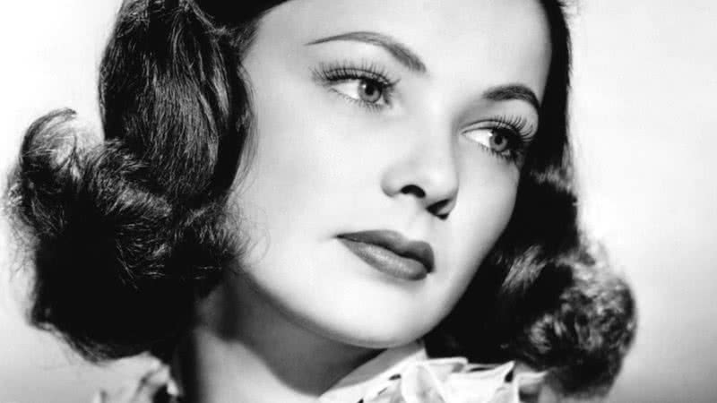 Atriz Gene Eliza Tierney na década de 1940 - Wikimedia Commons