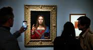 Quadro 'Salvator Mundi' de Leonardo da Vinci - Getty Images