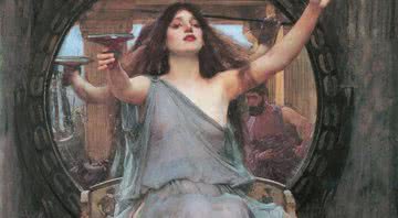 Circe representada no quadro "Taça para Ulisses", de John William Waterhouse - Wikimedia Commons