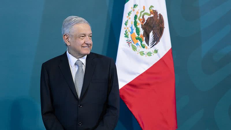 Foto do presidente Andrés Manuel López Obrador - Wikimedia Commons