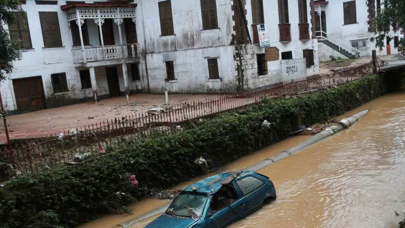 Alagamento em Petrópolis - Arquivo pessoal / Agência Brasil