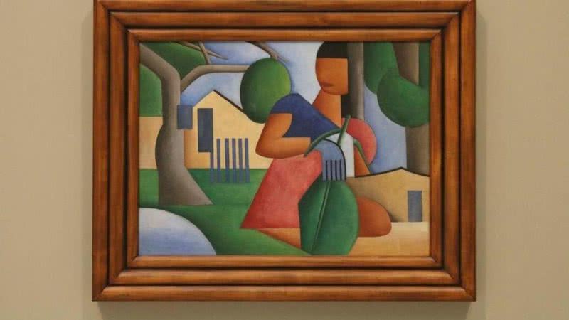 Quadro de Tarsila do Amaral - Divulgação/Rovena Rosa/Agência Brasil