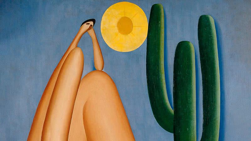 Imagem do quadro 'Abaporu', de Tarsila do Amaral - Divulgação / Malba (Museu de Arte Latino-Americano de Buenos Aires)