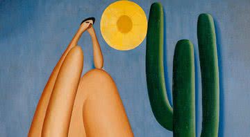 Imagem do quadro 'Abaporu', de Tarsila do Amaral - Divulgação / Malba (Museu de Arte Latino-Americano de Buenos Aires)