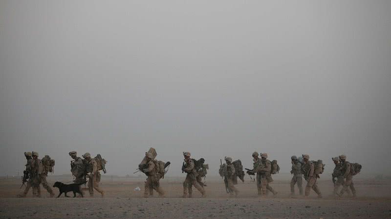 Soldados norte-americanos no Afeganistão - Getty Images