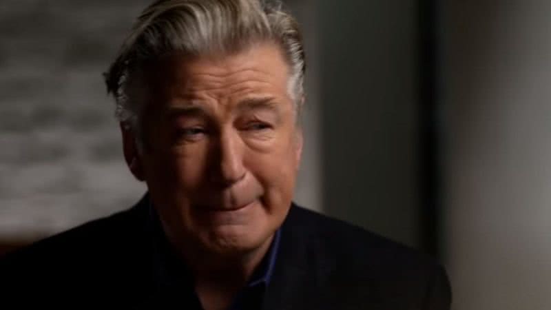 Alec Baldwin em entrevista sobre a tragédia no set de "Rust" - Divulgação/Youtube/ABC News