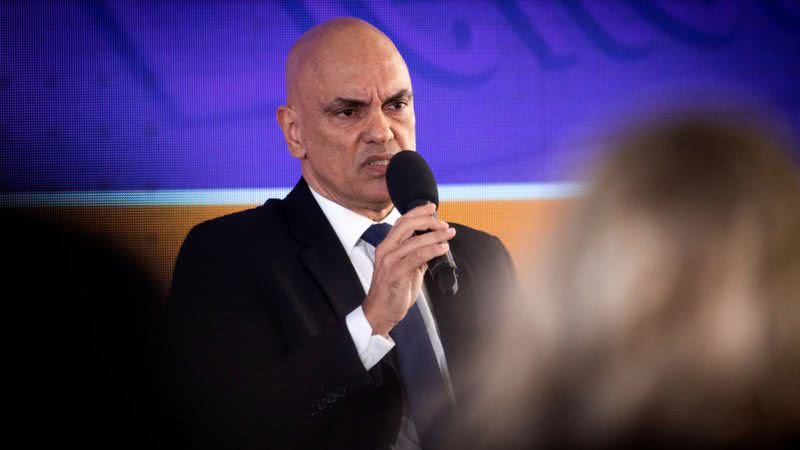 Alexandre de Moraes durante evento - Getty Images