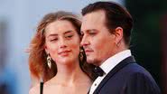 O ex-casal de atores Johnny Depp e Amber Heard - Getty Images