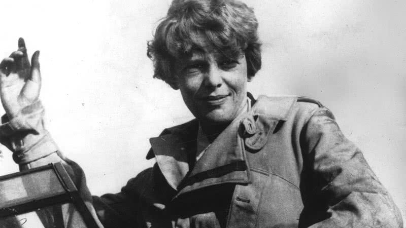 Amelia Earhart, a primeira mulher a cruzar o Atlântico sozinha - Getty Images