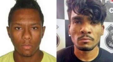 O suspeito Jeferson Barbosa dos Santos e o serial killer Lázaro Barbosa - Divulgação/Polícia Civil