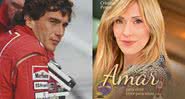 Senna (à esqu.) e a autora (à dir.) - Getty Images e Divulgação