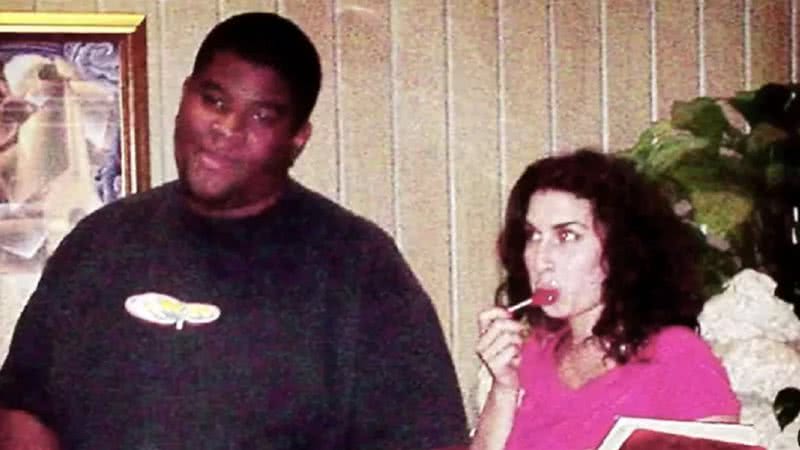 O produtor Salaam Remi ao lado de Amy Winehouse - Divulgação/Instagram/SalaamRemi