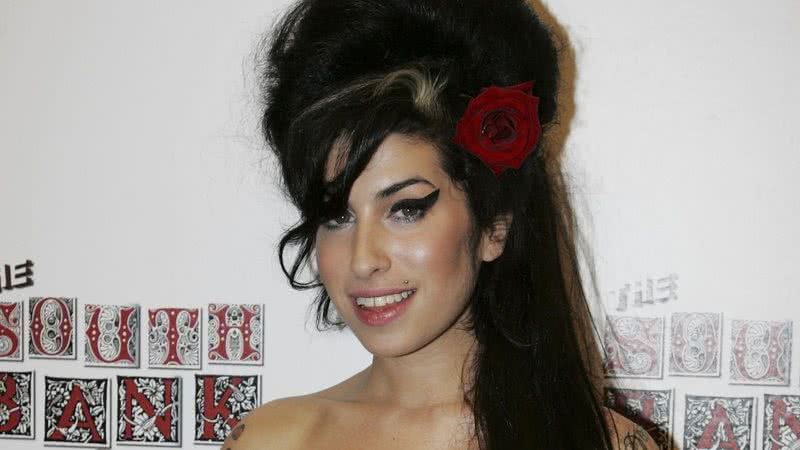 Amy Winehouse no South Bank Show Awards em 2007 - Getty Images