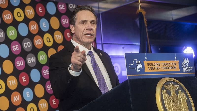 O governador Andrew Cuomo - Wikimedia Commons