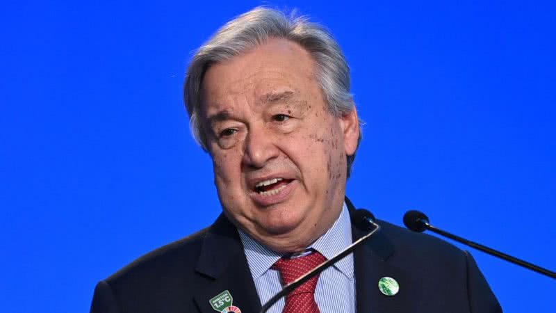 O secretário-geral da ONU, Antonio Guterres - Getty Images