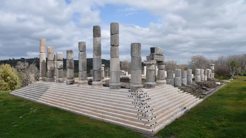 Imagem do templo dedicado a Apollo Smintheus, na Turquia - Reprodução/Flickr/Carole Raddato