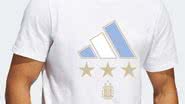 Camiseta Adidas com três estrelas - Divulgação / Adidas