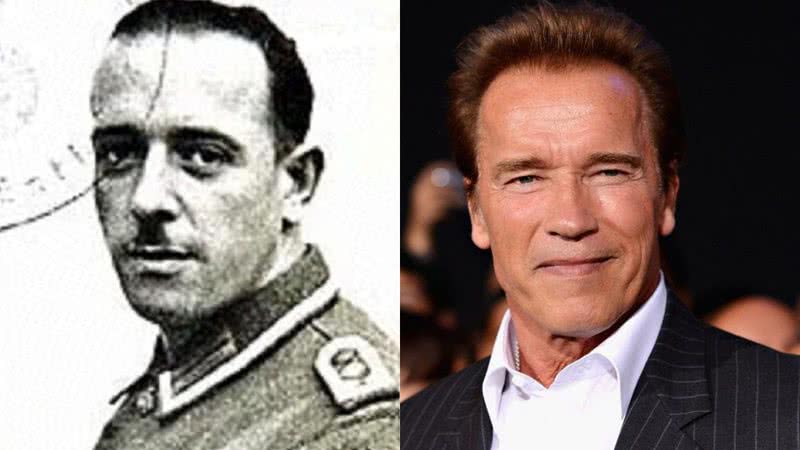 Gustav e Arnold Schwarzenegger - Geni.com via Wikimedia Commons / Getty Images