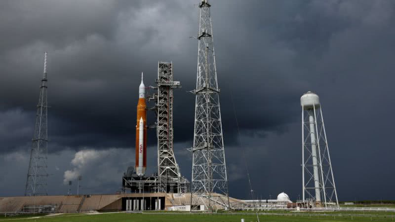 Tentativa anterior do lançamento da missão Artemis I - Getty Images