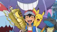 Imagem de Ash e Pikachu em Pokémon - Reprodução / Vídeo