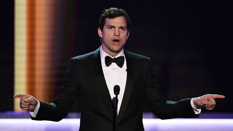 O ator Ashton Kutcher em 2017 - Getty Images