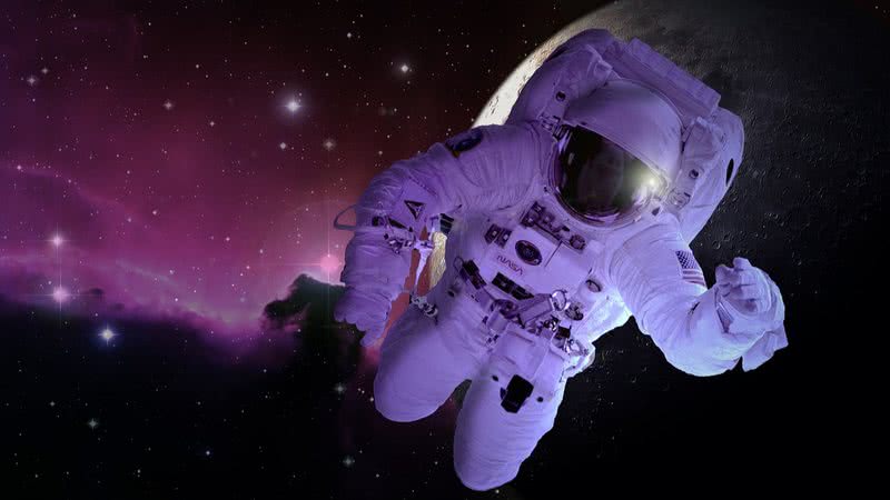 Imagem ilustrativa de astronauta - Foto de PIRO4D, via Pixabay