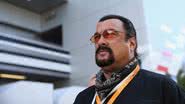 Steven Seagal, ator e mestre em artes marciais americano, durante evento na Rússia - Getty Images