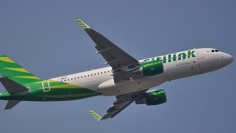 Imagem ilustrativa de um avião da Citilink - Divulgação/Wikimedia Commons/Gyrostat