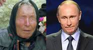 Baba Venga em montagem com Vladimir Putin - Wikimedia Commons / Пакко / GFDL / Getty Images