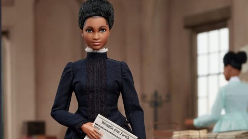 Foto da nova Barbie inspirada em Ida B. Wells - Divulgação / MATTEL