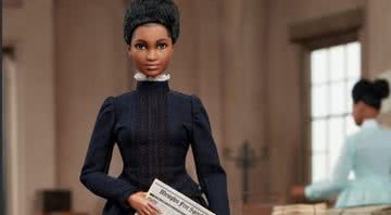 Foto da nova Barbie inspirada em Ida B. Wells - Divulgação / MATTEL