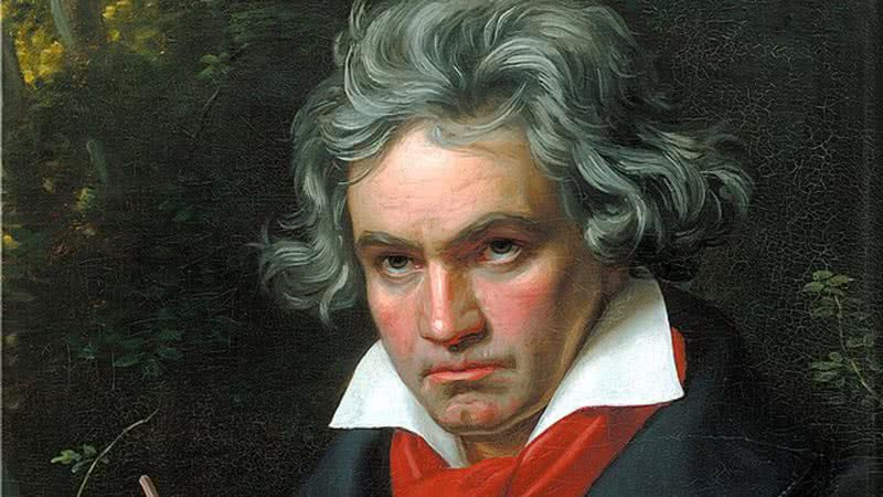 Retrato de Ludwig van Beethoven, pelo pintor Joseph Karl Stieler - Reprodução/Wikimedia Commons/Creative Commons