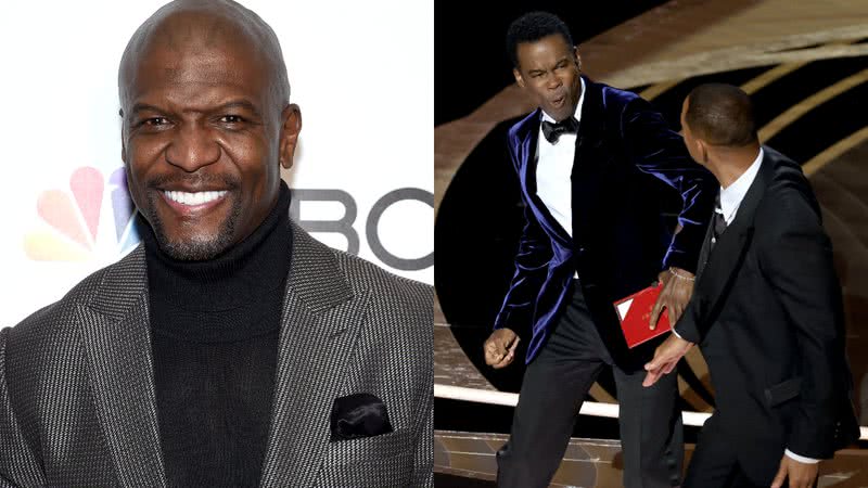 Terry Crews em defesa de Will Smith após tapa em Chris Rock no Oocar - Getty Images