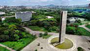 Imagem de praça localizada na USP - Divulgação