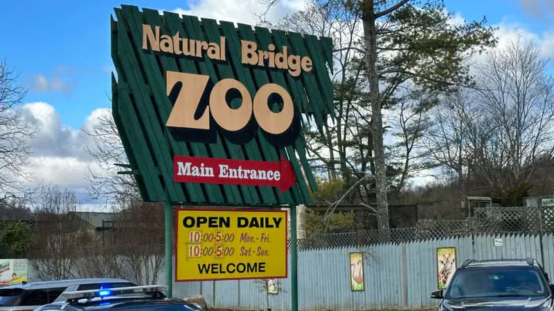 Natural Bridge Zoo - Reprodução/Redes Sociais/Facebook/ABC 13 - WSET