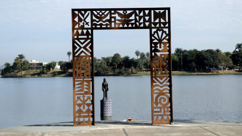 Portal da Memória, na Lagoa da Pampulha, em Belo Horizonte (MG) - Tavinho Moura