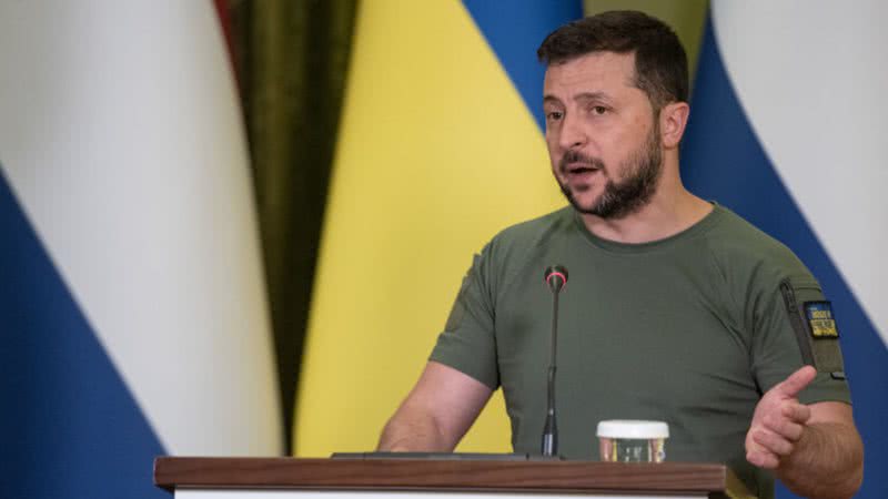 Presidente Volodymyr Zelensky - Getty Images