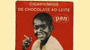 Propaganda dos "Cigarrinhos de chocolate ao leite" da Pan - Reprodução/vídeo/Propagandas Históricas