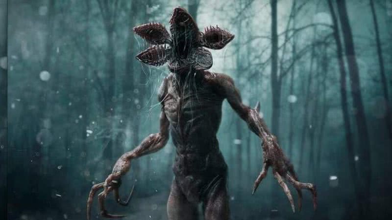 O Demogorgon, de 'Stranger Things', que o animal está sendo comparado na internet - Divulgação/ Netflix